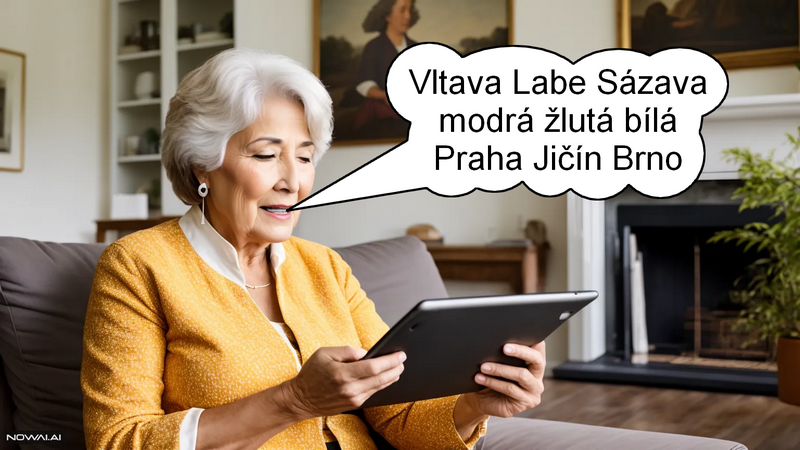 domácí nácvik správné výslovnosti